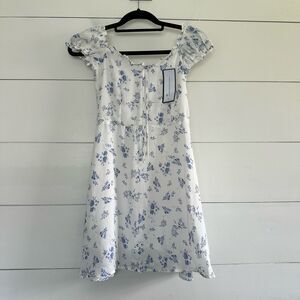 Goodnight Macaroon Women’s Small Floral Mini Dress New NWT